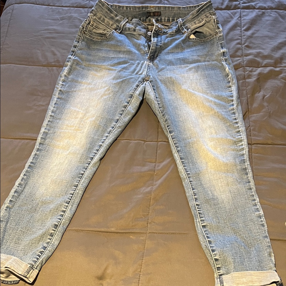YMI Light Blue Boyfriend Jeans